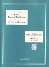 O Little Town Of Bethlehem - Key Of E Flat Sheet Music Songbook