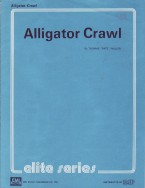 Alligator Crawl Fats Waller Piano Solo Sheet Music Songbook
