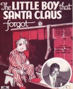 Little Boy That Santa Claus Forgot Carr Connor Lea Sheet Music Songbook