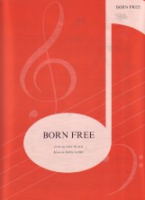 Born Free Black/barry Pvg Sheet Music Songbook