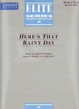 Heres That Rainy Day - Pvg Sheet Music Songbook