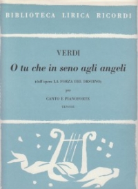 O Tu Che In Seno Agli Angeli Verdi Sheet Music Songbook
