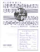 Neapolitan Album For Accordion Cowlin Sheet Music Songbook