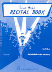 Palmer-hughes Recital Book 3 Accordion Sheet Music Songbook