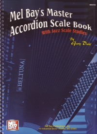 Master Accordion Scale Book Dahl Sheet Music Songbook