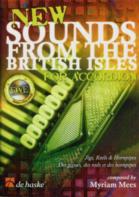 New Sounds From The British Isles Accordion Bk&cd Sheet Music Songbook