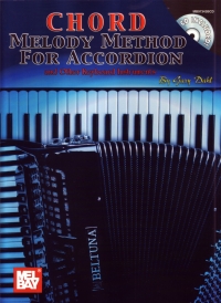 Chord Melody Method For Accordion Book & Audio Sheet Music Songbook