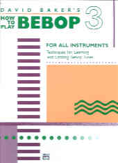 How To Play Bebop 3 Baker Sheet Music Songbook