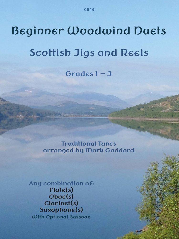 Beginner Woodwind Duets Bk 1 Scottish Jigs & Reels Sheet Music Songbook