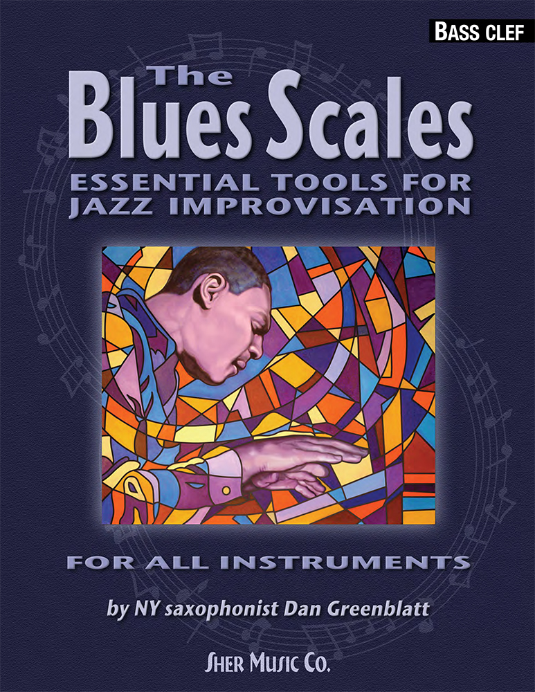 Blues Scales Greenblatt Bass Clef Version + Online Sheet Music Songbook