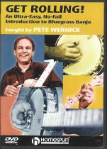 Get Rolling Introduction To Bluegrass Banjo Dvd Sheet Music Songbook
