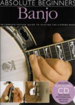 Absolute Beginners Banjo Book & Cd Sheet Music Songbook