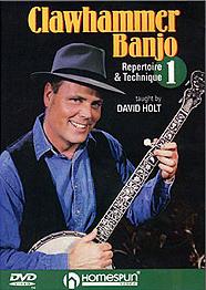 Clawhammer Banjo Repertoire & Technique 1 Dvd Sheet Music Songbook