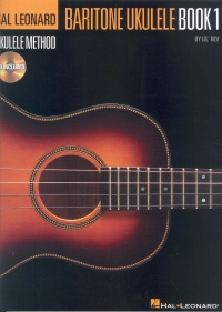 Hal Leonard Baritone Ukulele Method Book 1 + Audio Sheet Music Songbook