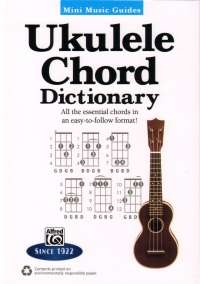 Ukulele Chord Dictionary Mini Music Guides Sheet Music Songbook