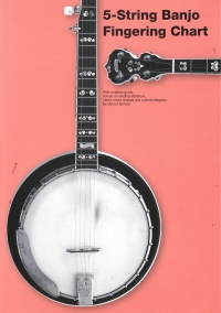 5 String Banjo Fingering Chart Sheet Music Songbook
