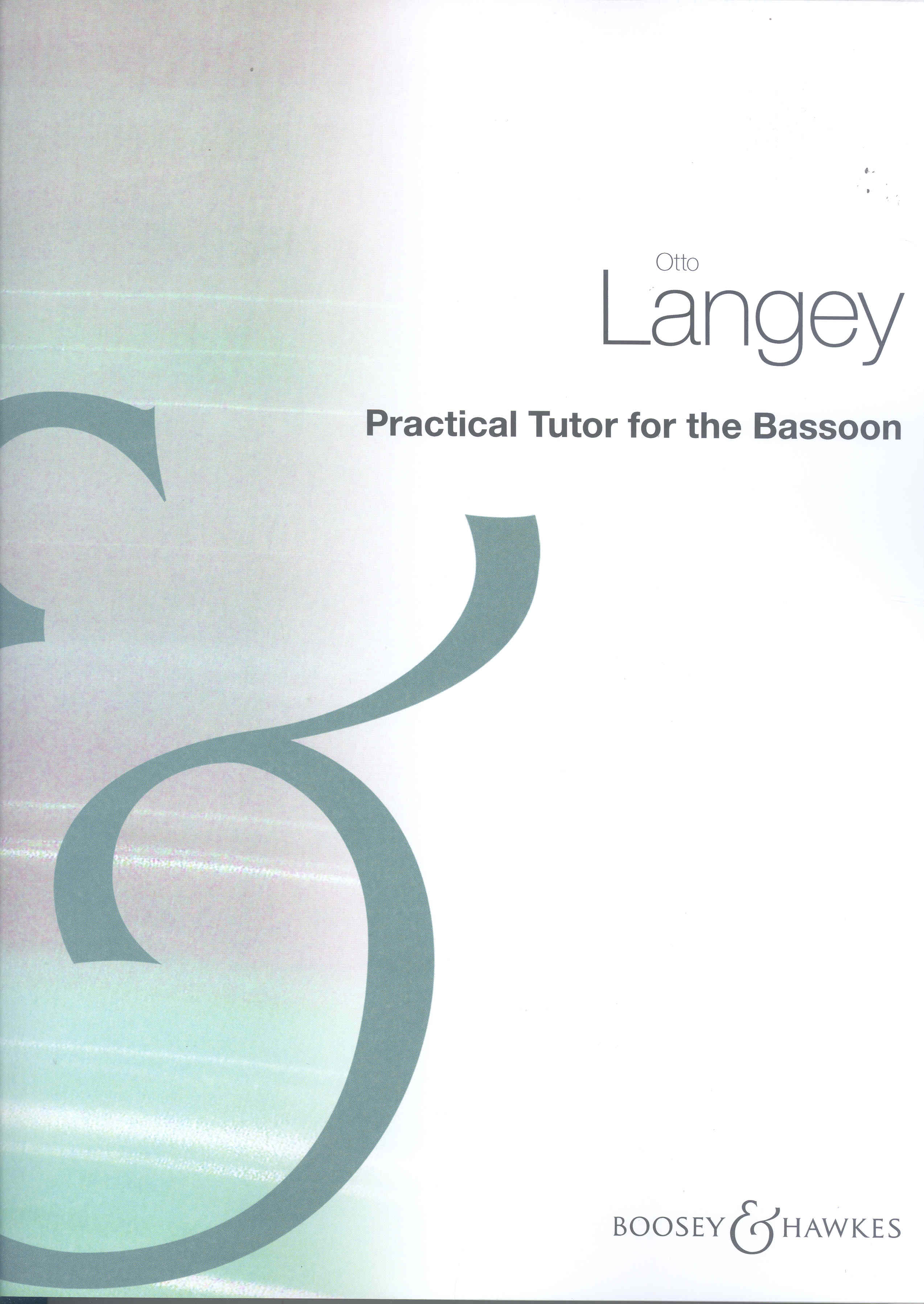 Langey Practical Tutor Bassoon Sheet Music Songbook