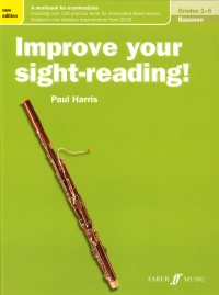 Improve Your Sight Reading Bassoon Grades 1-5 Abrs Sheet Music Songbook