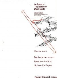 Allard Methode De Basson Sheet Music Songbook