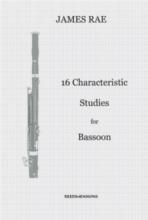 Rae 16 Characteristic Studies Bassoon Sheet Music Songbook