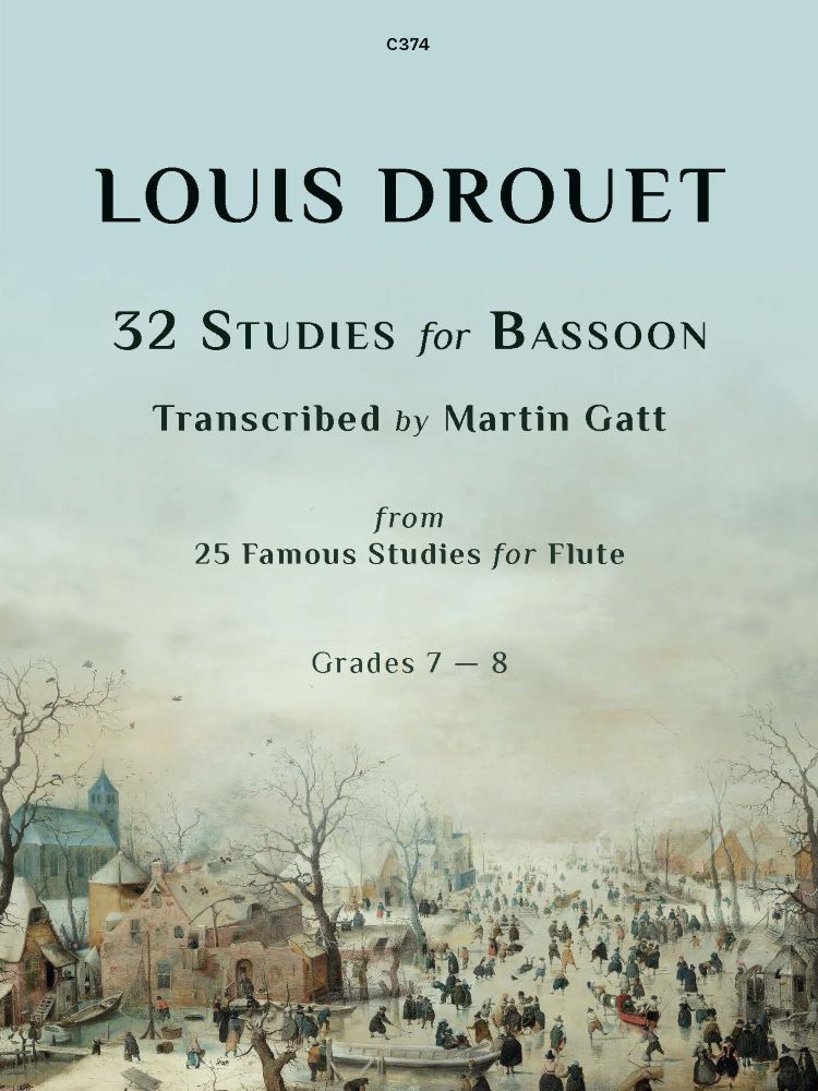 Drouet 32 Studies For Bassoon Gatt Sheet Music Songbook