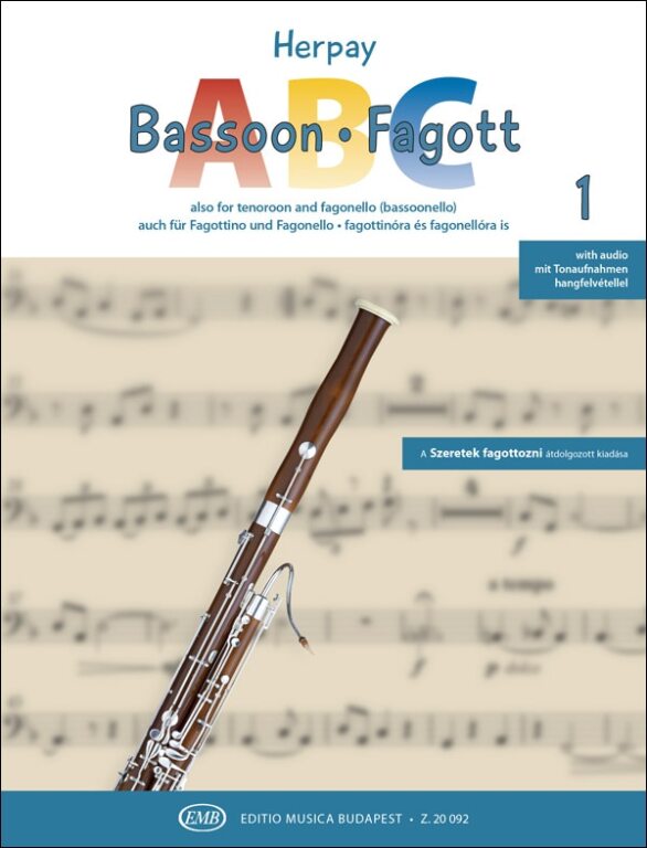 Bassoon Abc 1 Herpay Sheet Music Songbook