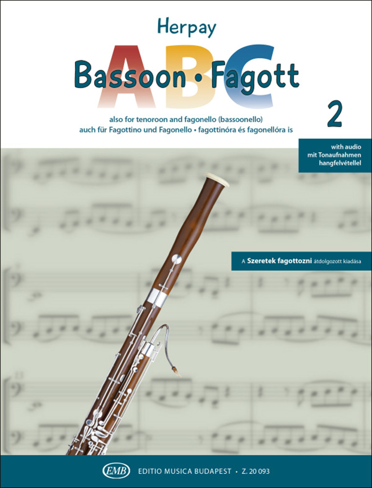Bassoon Abc 2 Herpay Sheet Music Songbook