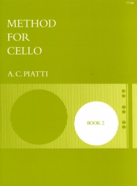 Piatti Cello Method Book 2 Sheet Music Songbook