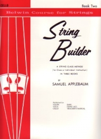 String Builder 2 Cello Applebaum Sheet Music Songbook