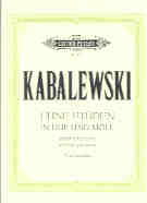 Kabalevsky Studies (5) Cello Sheet Music Songbook