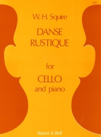 Squire Danse Rustique Op20/5 Cello Sheet Music Songbook