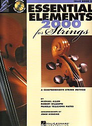 Essential Elements Strings 2000 Book 2 Cello/audio Sheet Music Songbook
