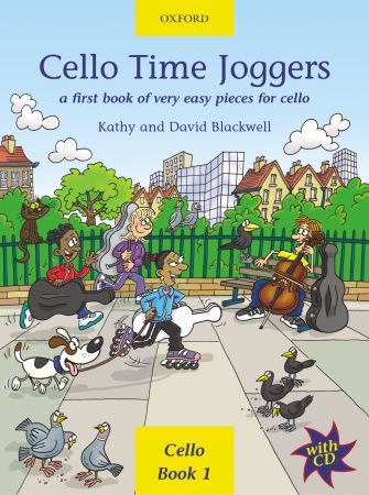 Cello Time Joggers Cello Book 1 + Cd Blackwell Sheet Music Songbook