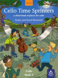 Cello Time Sprinters Blackwell 3rd Book + Online Sheet Music Songbook