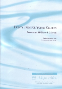 Benoy Twenty Trios For Young Cellists Easy Trios Sheet Music Songbook