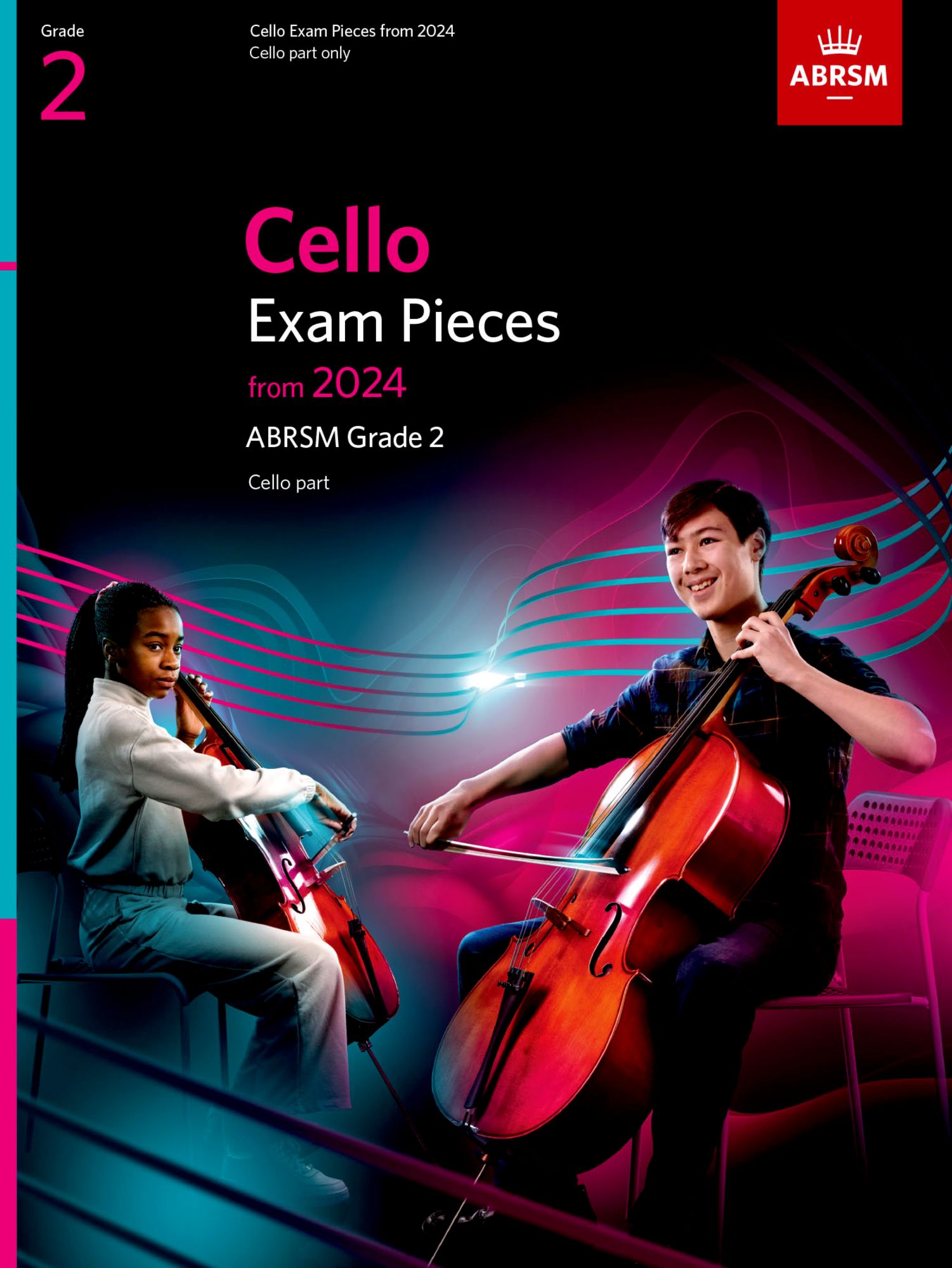 Cello Exam From 2024 Grade 2 Part Abrsm Sheet Music Songbook