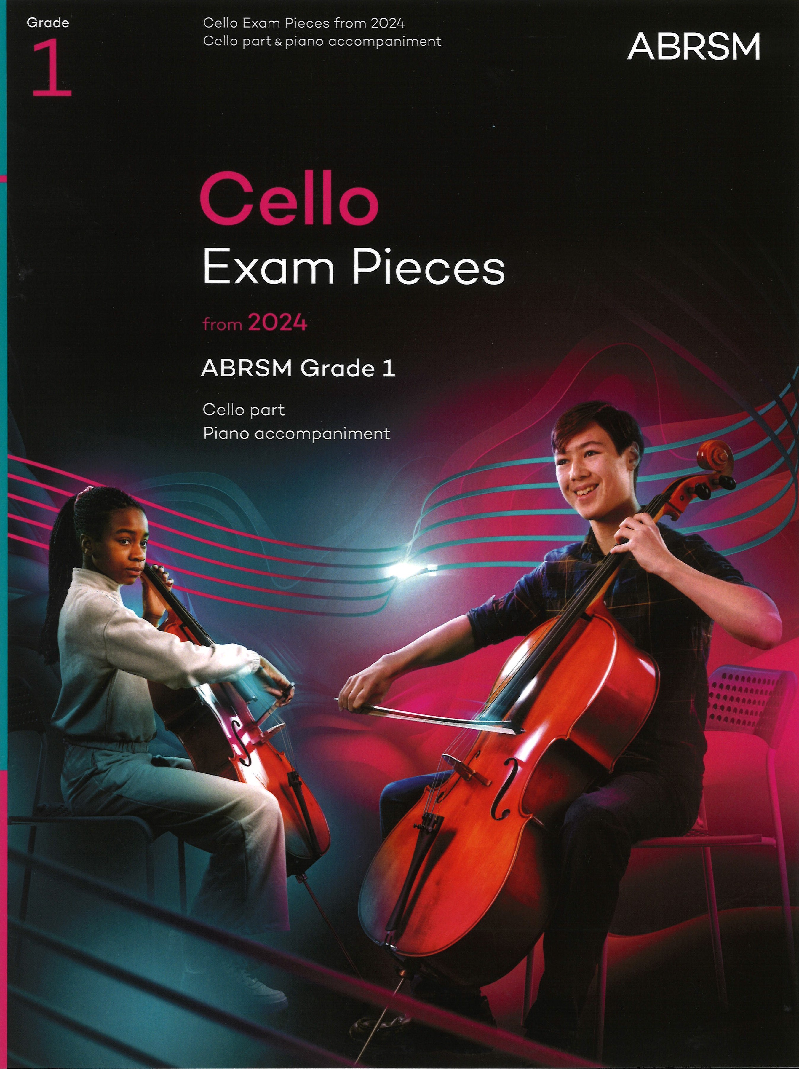 Cello Exam From 2024 Grade 1 Score & Part Abrsm Sheet Music Songbook