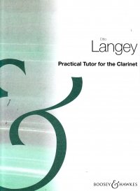 Langey Practical Tutor Clarinet Sheet Music Songbook