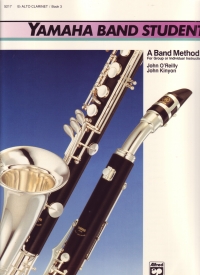 Yamaha Band Student Clarinet In Eb (alto) Book 3 Sheet Music Songbook