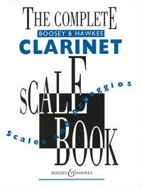 Complete Clarinet Scale Book Scales & Arpeggios Sheet Music Songbook