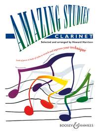 Amazing Studies Clarinet Harrison Sheet Music Songbook