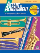 Accent On Achievement 1 Bb Bass Clarinet Sheet Music Songbook