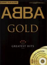 Abba Gold Greatest Hits Clarinet Playalong Ebk/aud Sheet Music Songbook