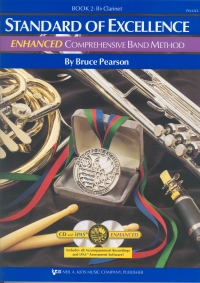 Standard Of Excellence Enhanced 2 Clarinet + Cdrom Sheet Music Songbook