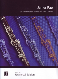38 More Modern Studies Rae Solo Clarinet Sheet Music Songbook
