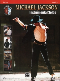 Michael Jackson Instrumental Solos Clarinet + Cd Sheet Music Songbook