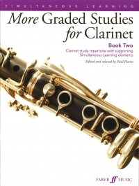 More Graded Studies For Clarinet Book 2 Harris Sheet Music Songbook