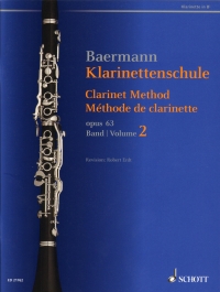Baermann Clarinet Method Op63 Vol 2 Sheet Music Songbook