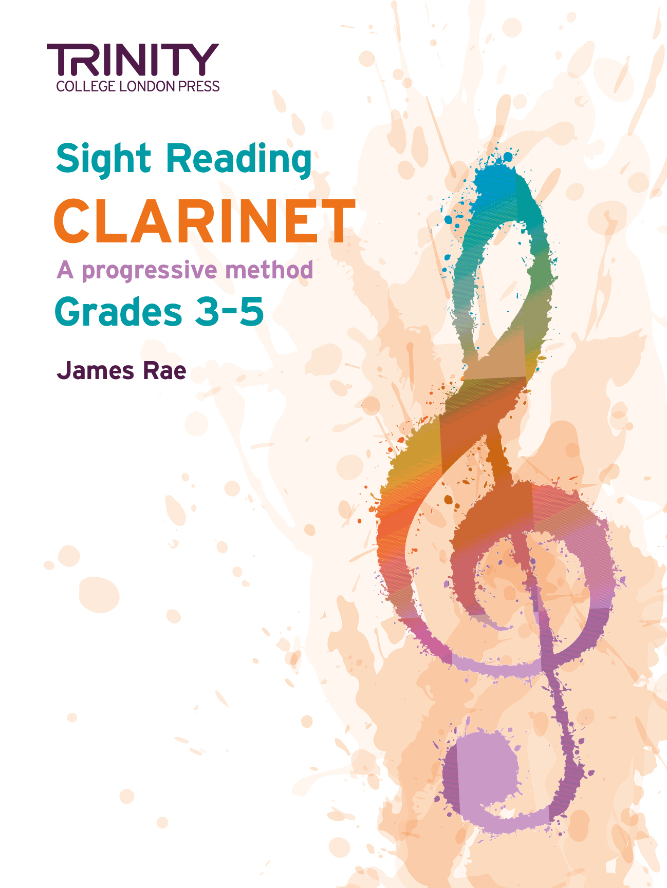 Trinity Clarinet Sight Reading Grades 3 - 5 Sheet Music Songbook
