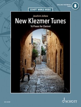New Klezmer Tunes Johow Clarinet & Piano Sheet Music Songbook